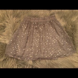 Grey and Silver Skirt